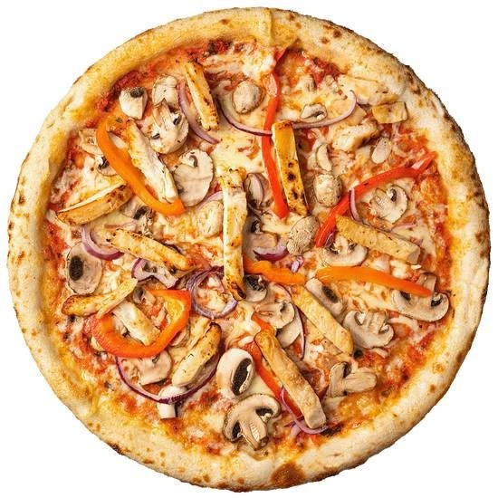 Classic Margherita Pizza – 12-inch, Fresh Mozzarella, Basil, San Marzano Tomatoes