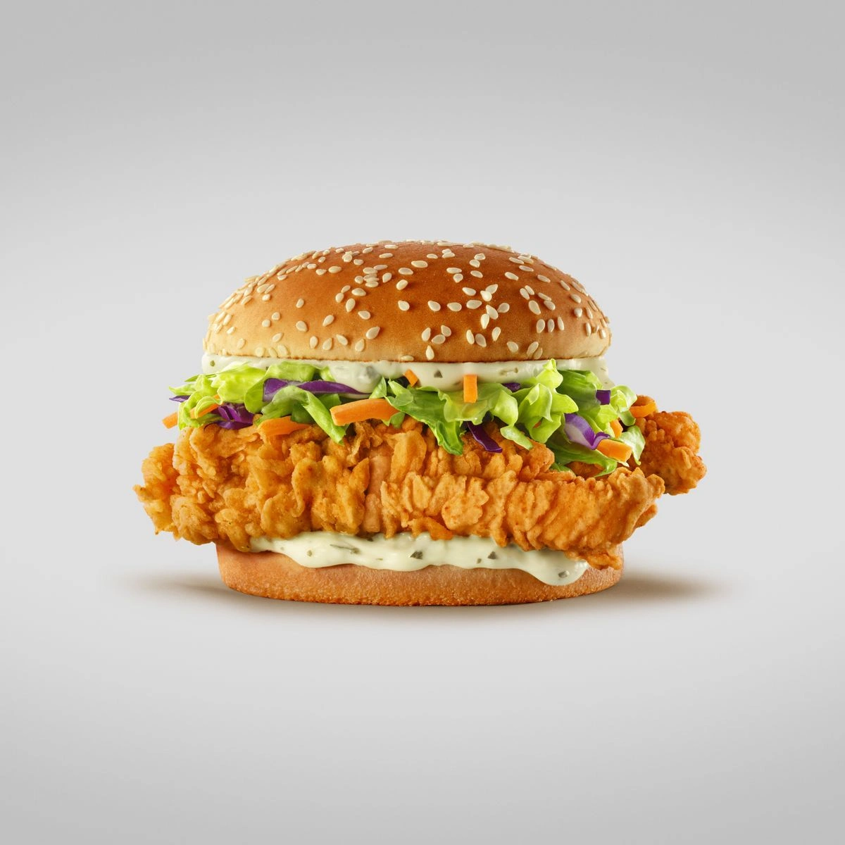 Chicken Crispy Sandwich Burger