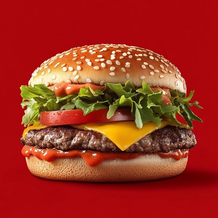 Veggie Burger Patty Bun Toppings